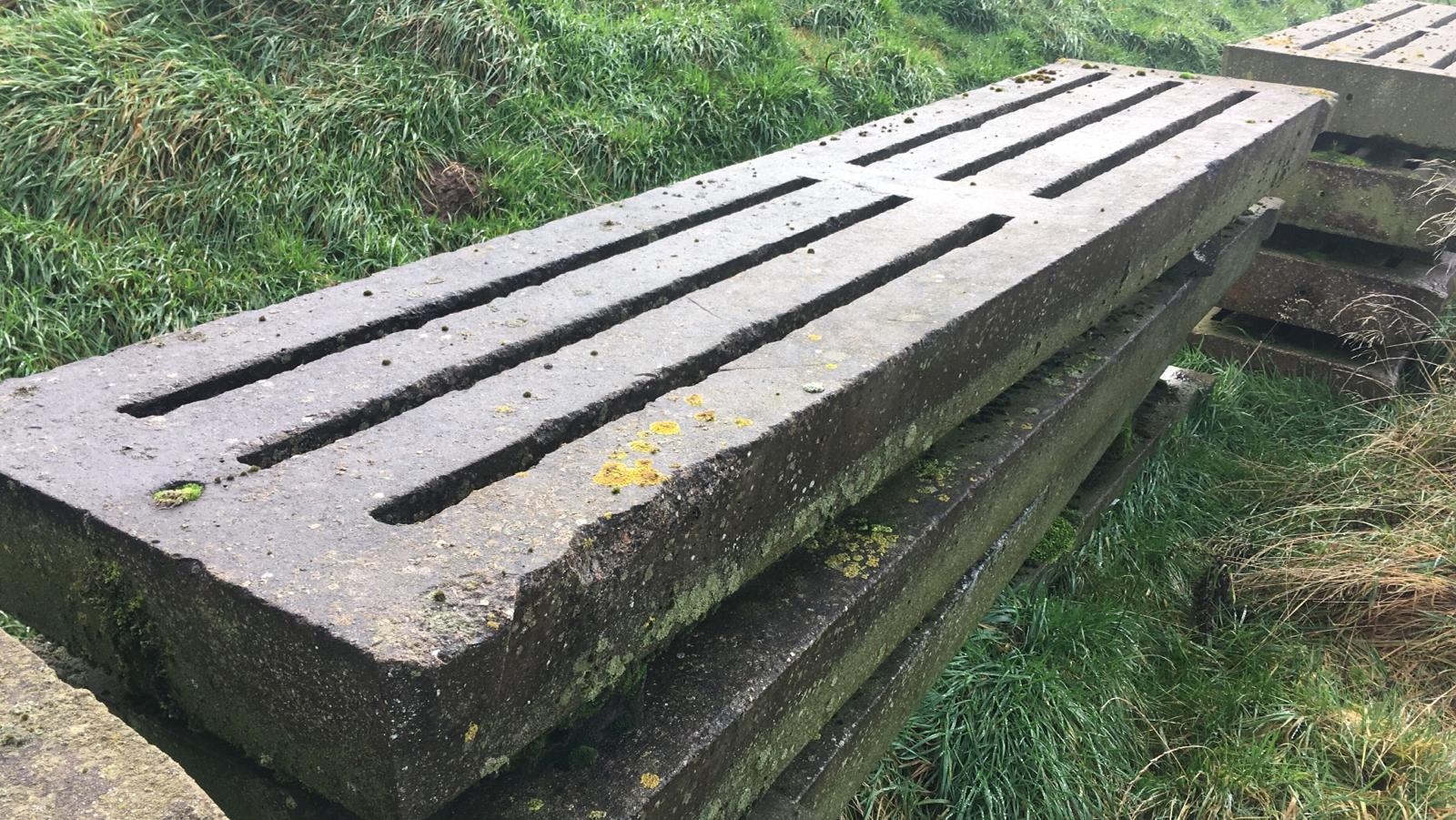 Lot 312 – Gang Concrete Slats. NON VAT. Area: Lanarkshire | Border ...