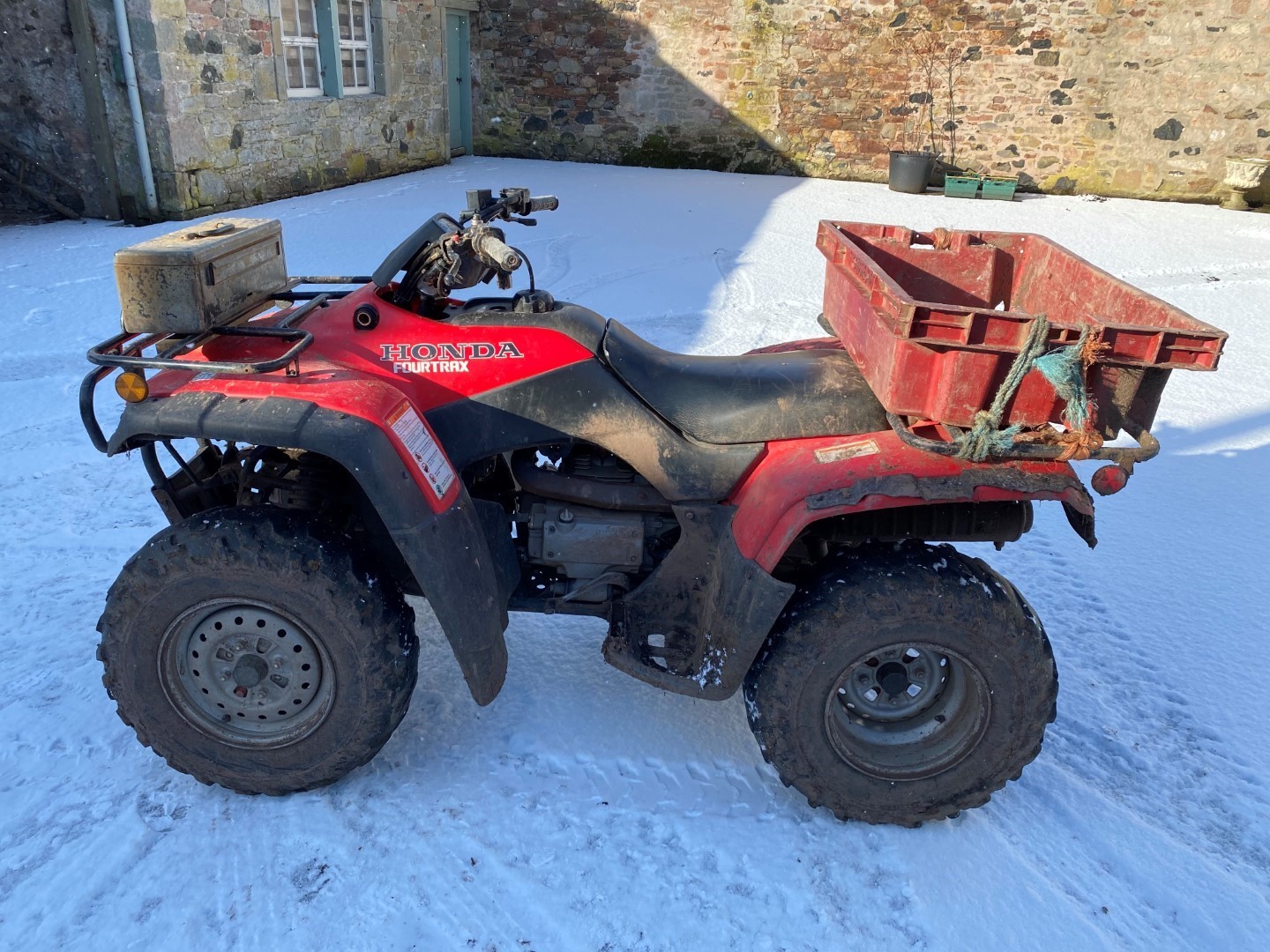 Lot 18 – Honda 350 Fourtrax 2002 / 1623 km 4×4 – Area: Jedburgh SOLD ...